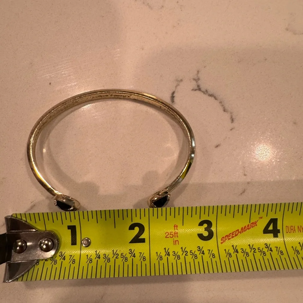 Kendra Scott Black and Gold Bracelet - Picture 2 of 3